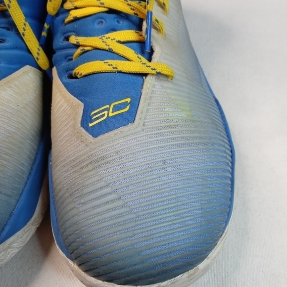 Under Armour Mens Curry 2.5 1274425-103 Gray Blue main image 4